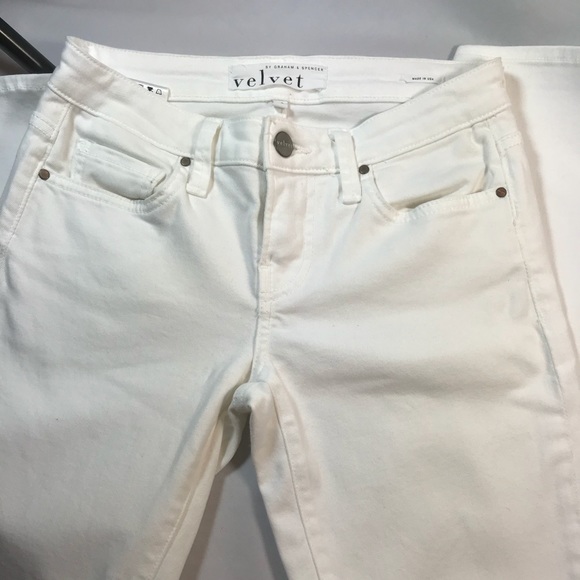 Velvet by Graham & Spencer Denim - Velvet White Jeans